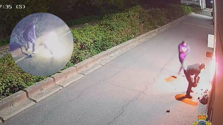 Hombre se prende fuego en Vancouver