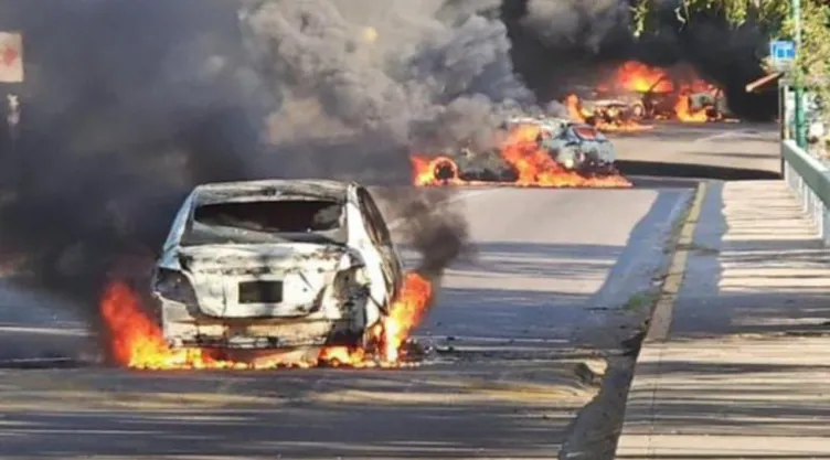 Arde Jalisco por caída de “El Mencho.