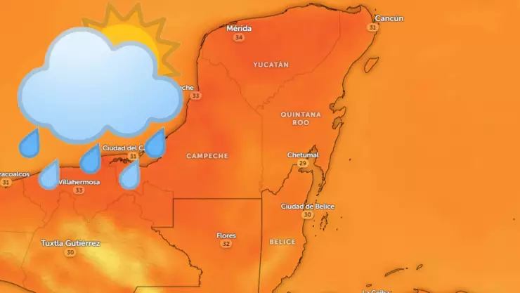 ¿Qué esperar para el clima en Cancún y Quintana Roo hoy? Se mantiene la Onda Tropical 23