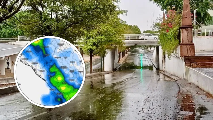 Lluvias hoy en Sinaloa