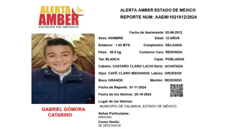 ALERTA AMBER: Franco Gael y Gabriel Gómora desaparecieron en el Estado de México; esto se sabe
