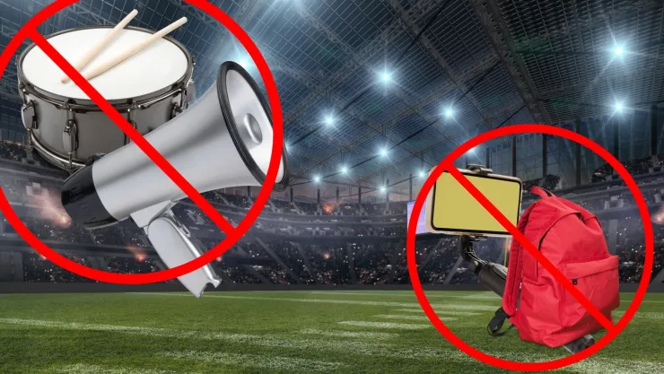 Ni drones ni palos selfie: Esto NO podrás llevar a los estadios de la Copa Mundial de la FIFA 2026