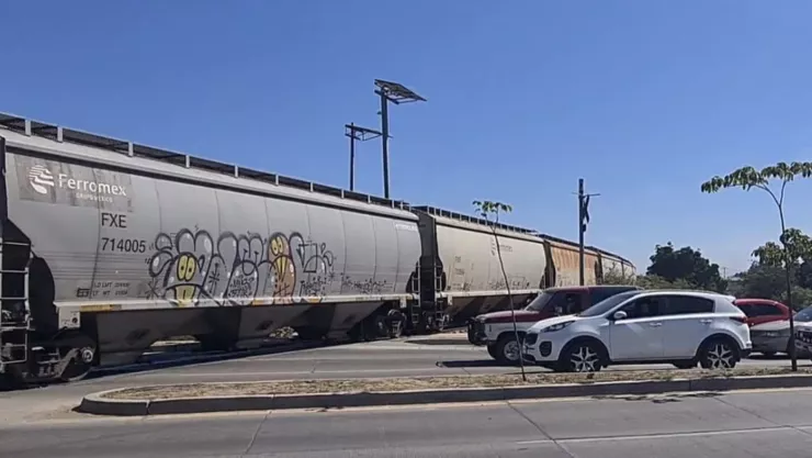 Tren en Culiacán