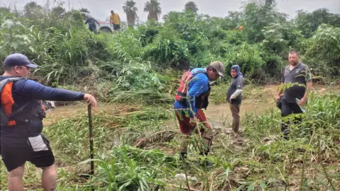 Encuentran sin vida a Refugio, arrastrado por lluvias del Huracán Hilary, en Culiacán