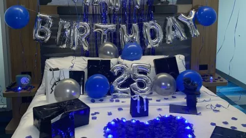 Idea para decorar cuarto de novio