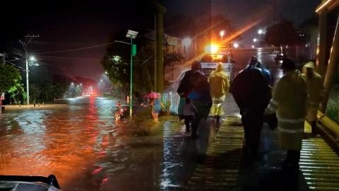 Lluvias El Parral inundaciones