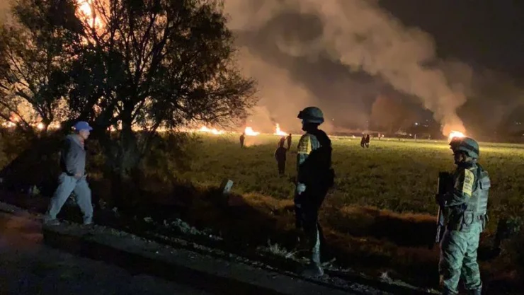 Suman 66 fallecidos y 76 heridos por explosión de ducto en Hidalgo