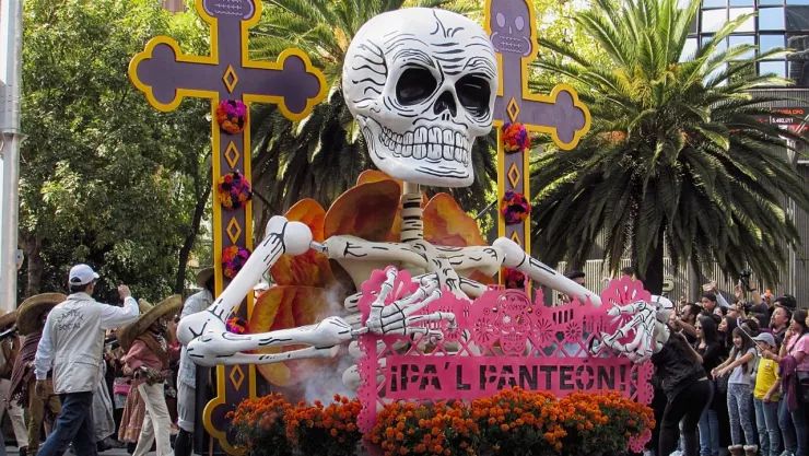 Desfile de Dia de Muertos 2024 en CDMX