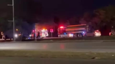 Fuerte accidente a la altura de Juan Pablo II provoca intensa movilización