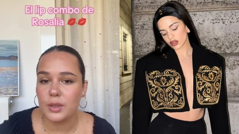 Rosalía le reveló en TikTok su combo labial