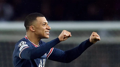 Kylian Mbapp&eacute; con el PSG