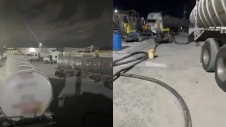 Decomisan casi 2 millones de litros de huachicol en Tamaulipas tráileres, bombas y tanques