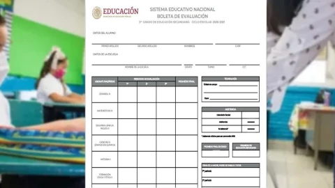 Boletas de calificaciones SEP 2023