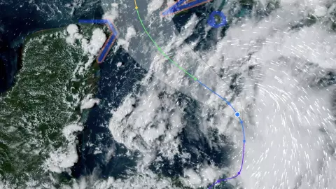 Trayectoria Ciclón Tropical Nueve EN VIVO: Así avanza en Quintana Roo hoy 23 de septiembre