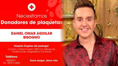 Daniel Bisogno en hospital