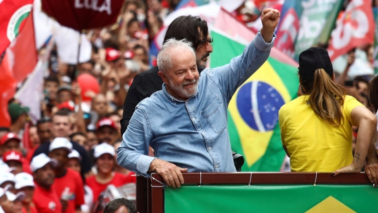 Lula da Silva presidente de Brasil