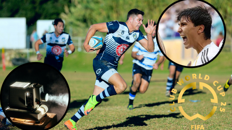 Jugó al rugby, está ligado al cine y hoy es la estrella del Mundial de Clubes