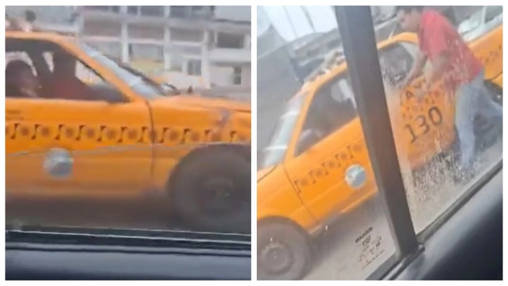 Violencia al volante: Taxista agresivo aterroriza y pone en riesgo a madre e hija en Salina Cruz, Oaxaca