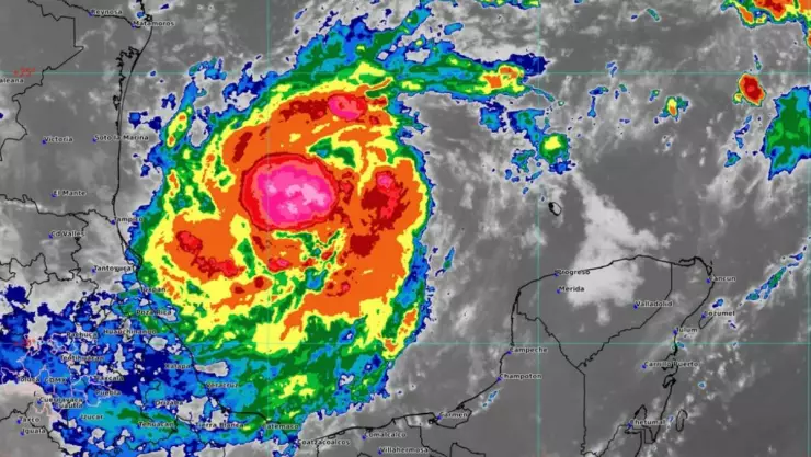 Esta es la hora EXACTA en que caerán las lluvias hoy en Mérida domingo 06 de octubre