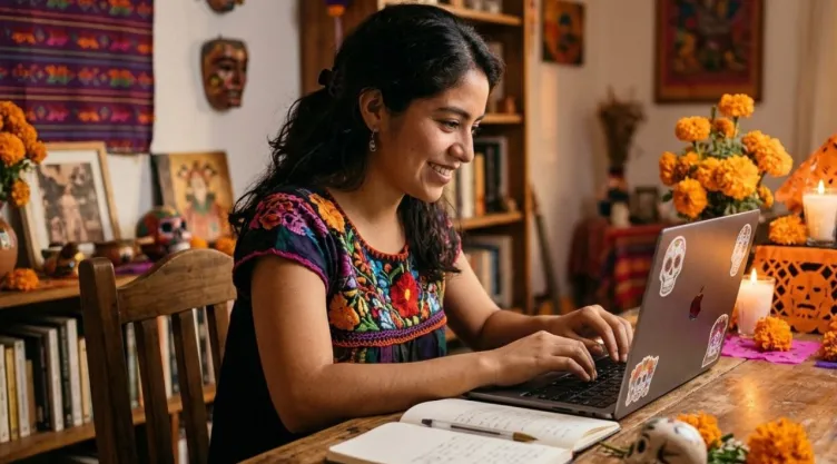 Calaverita literaria con IA: El prompt perfecto para hacerla este Día de Muertos 2026