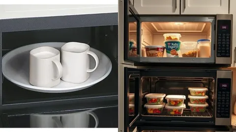 ideas para aprovechar cada rincón en la cocina usando el microondas