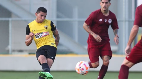 Orbelín, gol, AEK Athens, doblete, Orbelín Pineda