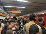 Caos en el metro CDMX
