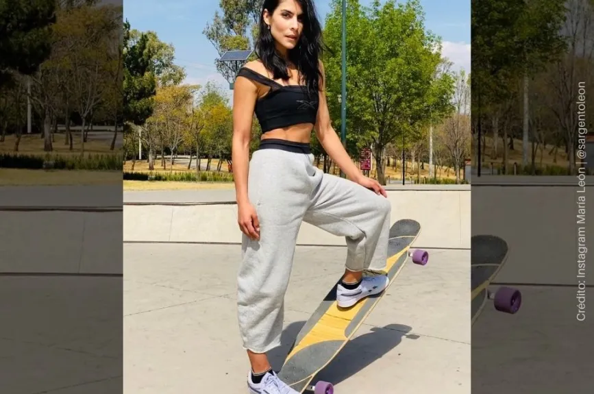 Maria León Patinando.jpg