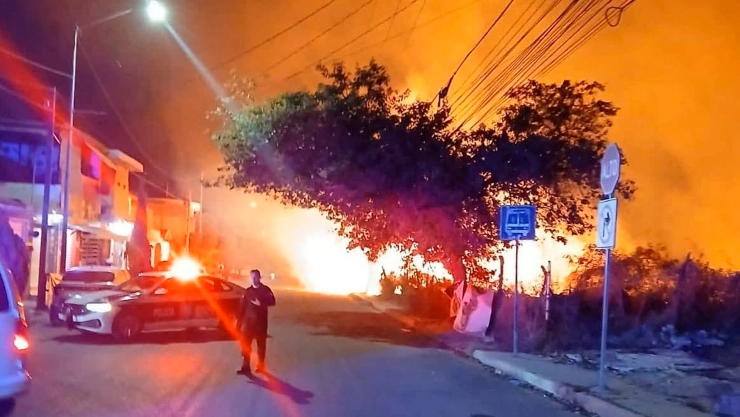 incendio club Campestre