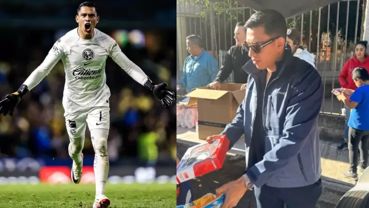Luis Ángel Malagón se viste de Rey Mago y regala juguetes a niños de una comunidad