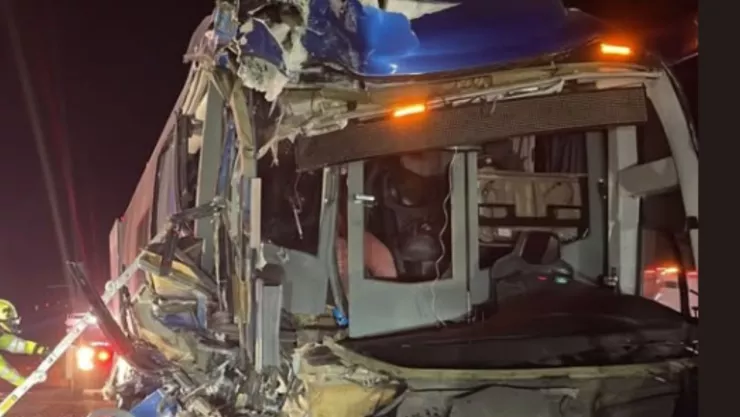 Accidente en La Rumorosa este 20 de diciembre de 2024