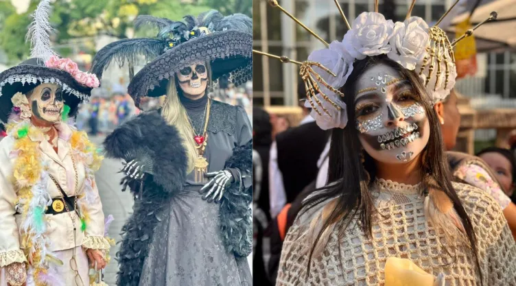 Desfile de Catrinas 2024 en CDMX