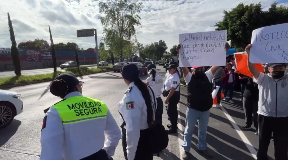Marchas en Edomex: Protestas en Naucalpan por microsismos
