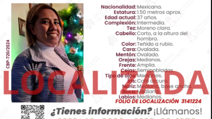 Localizan con vida a activista