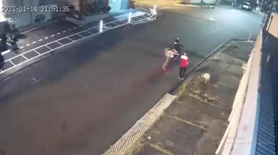 Perro salva a su dueño de un asalto
