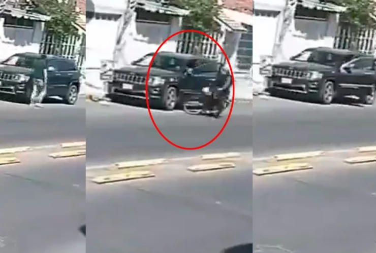 Ciclista atropellado por un camión en Puebla