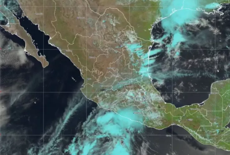 ¡OFICIAL! Depresión Tropical se forma en el Pacífico; traerá lluvias a Jalisco estos días