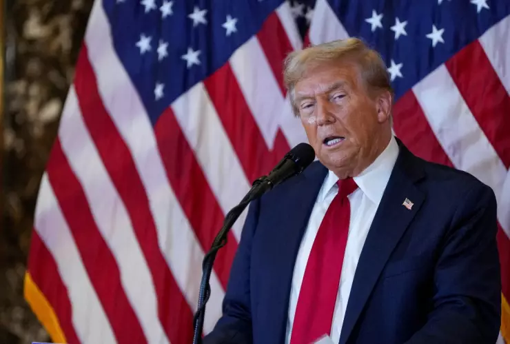 Donald Trump, candidato republicano a las elecciones presidenciales de EU.