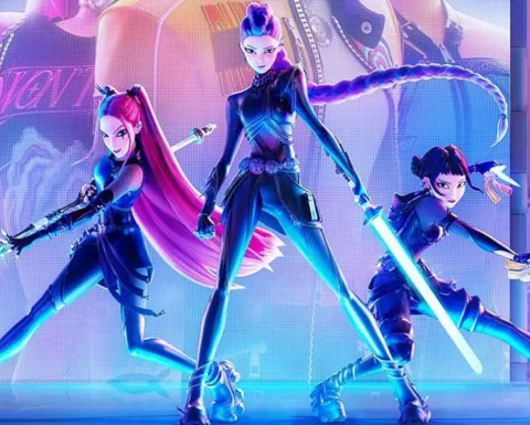 4 plantillas de stickers holográficos de Kpop Demon Hunters para un verdadero fan de las Guerreras Kpop