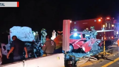 Accidente en carretera Guanajuato-Silao