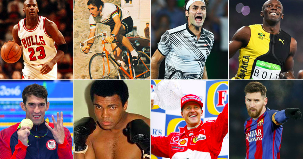 10 de los mejores deportistas de la historia 10 de los mejores deportistas de la historia