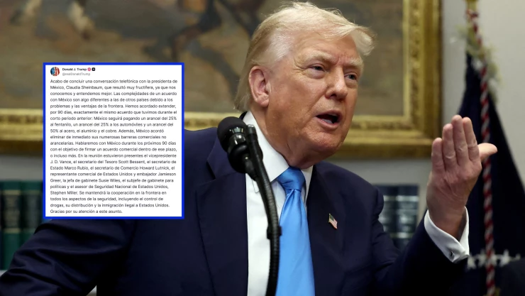 México y EU pactan acuerdo arancelario: así fue la sorpresiva llamada entre Trump y Sheinbaum