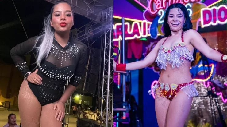 Ella es Danna bailarina de Alfredo El Pulpo