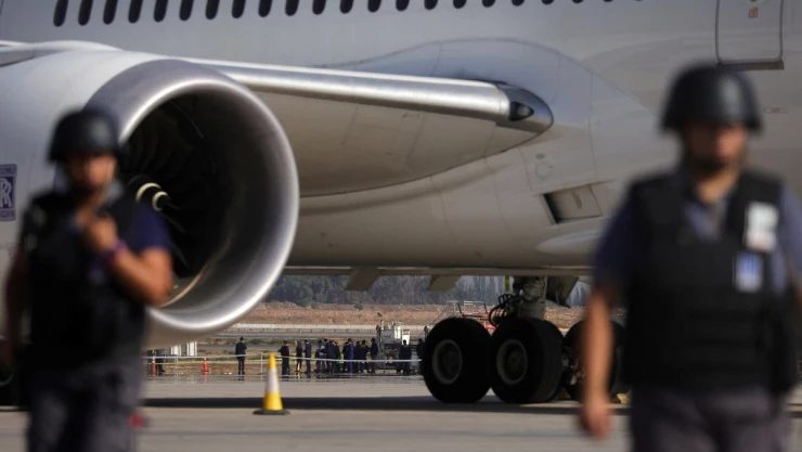 intento-robo-camion-valores-aeropuerto-santiago-chile