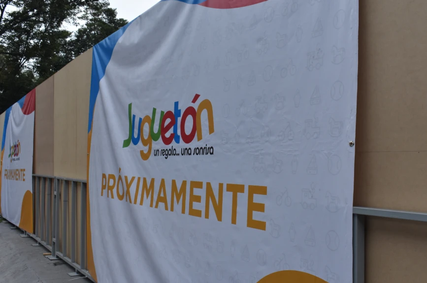 El contenedor de la edición 28 del Juguetón Azteca ya está listo para tu visita.