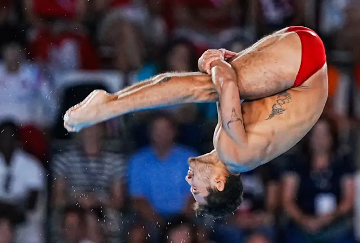 Kevin Berlin clavados París 2024