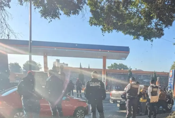 Accidente en la 11 Norte de Puebla genera tráfico intenso este 13 de marzo