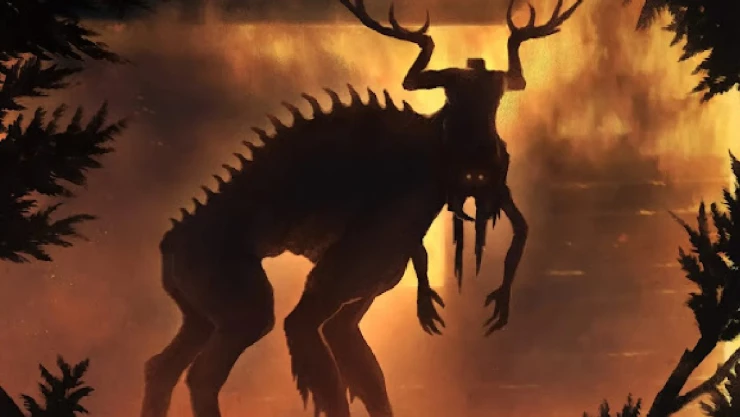 Bestia de la película The Ritual (2017)