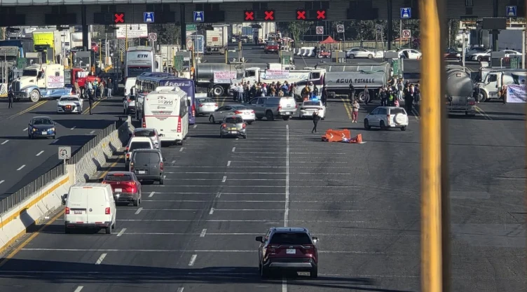 Megamarcha transportistas en Ecatepec, Edomex