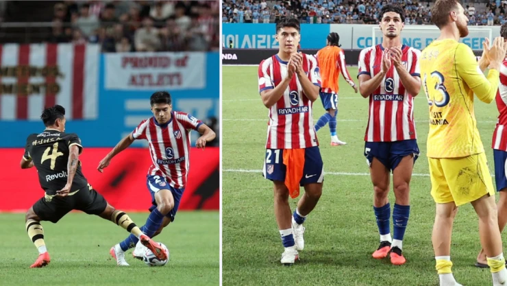 Obed Vargas brilla ante el Manchester City; estas fueron sus estadísticas en partido amistoso
